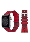 Apple Watch 38mm KRD-51 Hasır Kordon