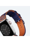 Apple Watch 38mm KRD-51 Hasır Kordon