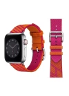 Apple Watch 38mm KRD-51 Hasır Kordon