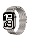 Apple Watch 38mm Zore KRD-121 Metal Hasır Kordon