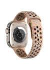 Apple Watch 40mm Kordon Yeni Seri 2023 KRD-02 Silikon Strap Kayış