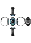 Apple Watch 40mm Zore KRD-88 Sert PC Kasa Koruyuculu Silikon Kordon