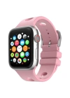 Apple Watch 42mm Delikli Tasarım Zore KRD-147 Silikon Kordon