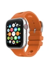 Apple Watch 42mm Delikli Tasarım Zore KRD-147 Silikon Kordon