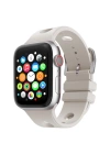 Apple Watch 42mm Delikli Tasarım Zore KRD-147 Silikon Kordon