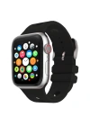 Apple Watch 42mm Delikli Tasarım Zore KRD-147 Silikon Kordon