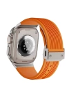 Apple Watch 42mm Zore KRD-113 Spor Görünümlü Silikon Kordon