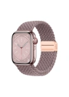 Apple Watch 42mm Zore KRD-134 Örgü Tasarımlı Hasır Kordon Strap Kayış