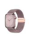 Apple Watch 42mm Zore KRD-134 Örgü Tasarımlı Hasır Kordon Strap Kayış