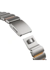 Apple Watch 42mm Zore KRD-152 Titanyum Silikon Kordon