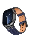 Apple Watch 42mm Zore KRD-153 Kot Kumaş Tasarımlı Kordon