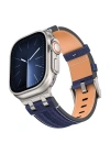 Apple Watch 42mm Zore KRD-153 Kot Kumaş Tasarımlı Kordon