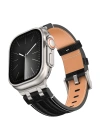 Apple Watch 42mm Zore KRD-153 Kot Kumaş Tasarımlı Kordon