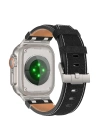 Apple Watch 42mm Zore KRD-153 Kot Kumaş Tasarımlı Kordon