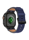 Apple Watch 42mm Zore KRD-153 Kot Kumaş Tasarımlı Kordon