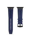 Apple Watch 42mm Zore KRD-153 Kot Kumaş Tasarımlı Kordon