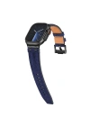 Apple Watch 42mm Zore KRD-153 Kot Kumaş Tasarımlı Kordon