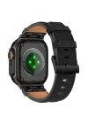 Apple Watch 42mm Zore KRD-153 Kot Kumaş Tasarımlı Kordon