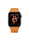 Apple Watch 44mm KRD-127 Metal Tokalı Silikon Kordon