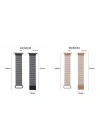 ​​​Apple Watch 44mm KRD-78 PU Deri Kordon Strap Kayış