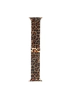 Apple Watch 44mm Zore KRD-01 Leopar Desenli Metal Kordon