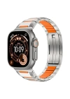 Apple Watch 44mm Zore KRD-155 Metal Silikon Kordon