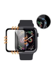 Apple Watch 44mm Zore PMMA Silikon Body Saat Ekran Koruyucu