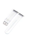 ​​​Apple Watch 7 41mm KRD-13 Şeffaf Silikon Kordon