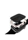 Apple Watch 7 41mm Sert PC Kasa ve Privacy Hayalet Ekran Koruyucu Zore Watch Gard 32