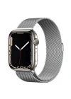 Apple Watch 7 41mm Zore Band-01 Metal Kordon