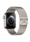 Apple Watch 7 41mm Zore KRD-121 Metal Hasır Kordon