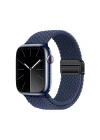 Apple Watch 7 41mm Zore KRD-134 Örgü Tasarımlı Hasır Kordon Strap Kayış