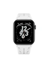 Apple Watch 7 45mm KRD-127 Metal Tokalı Silikon Kordon