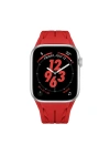 Apple Watch 7 45mm KRD-127 Metal Tokalı Silikon Kordon