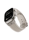 Apple Watch 7 45mm Zore KRD-113 Spor Görünümlü Silikon Kordon