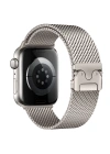 Apple Watch 7 45mm Zore KRD-121 Metal Hasır Kordon