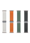 Apple Watch 7 45mm Zore KRD-123 Naylon Kumaş Hasır Örgülü Kordon