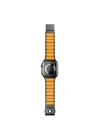 Apple Watch 7 45mm Zore KRD-152 Titanyum Silikon Kordon