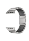 Apple Watch 7 45mm Zore KRD-152 Titanyum Silikon Kordon
