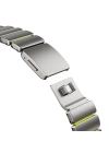 Apple Watch 7 45mm Zore KRD-152 Titanyum Silikon Kordon