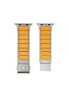 Apple Watch 7 45mm Zore KRD-152 Titanyum Silikon Kordon