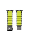 Apple Watch 7 45mm Zore KRD-152 Titanyum Silikon Kordon