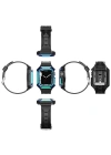 Apple Watch 7 45mm Zore KRD-88 Sert PC Kasa Koruyuculu Silikon Kordon