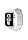 Apple Watch Ultra 49mm Kordon KRD-09 Deri Lop Strap Kayış