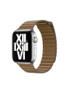 Apple Watch Ultra 49mm Kordon KRD-09 Deri Lop Strap Kayış