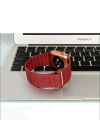 Apple Watch Ultra 49mm Kordon KRD-09 Deri Lop Strap Kayış