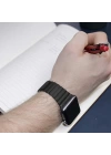 Apple Watch Ultra 49mm Kordon KRD-09 Deri Lop Strap Kayış