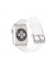​​​Apple Watch Ultra 49mm Kordon KRD-13 Şeffaf Silikon Strap Kayış