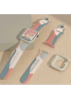Apple Watch Ultra 49mm Kordon KRD-62 Silikon Strap Kayış