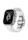 Apple Watch Ultra 49mm KRD-127 Metal Tokalı Silikon Kordon